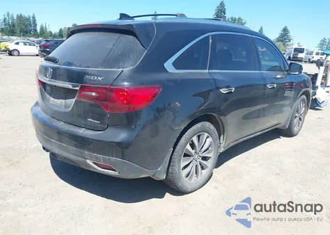 2014 Acura Mdx Technology Pkg W/Entertainment Pkg из США, поврежденный, VIN 5FRYD4H67EB505760